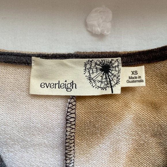 Everleigh Anthropologie Tie Dye Cowl Neck Sweater Size XS - Picture 4 of 6